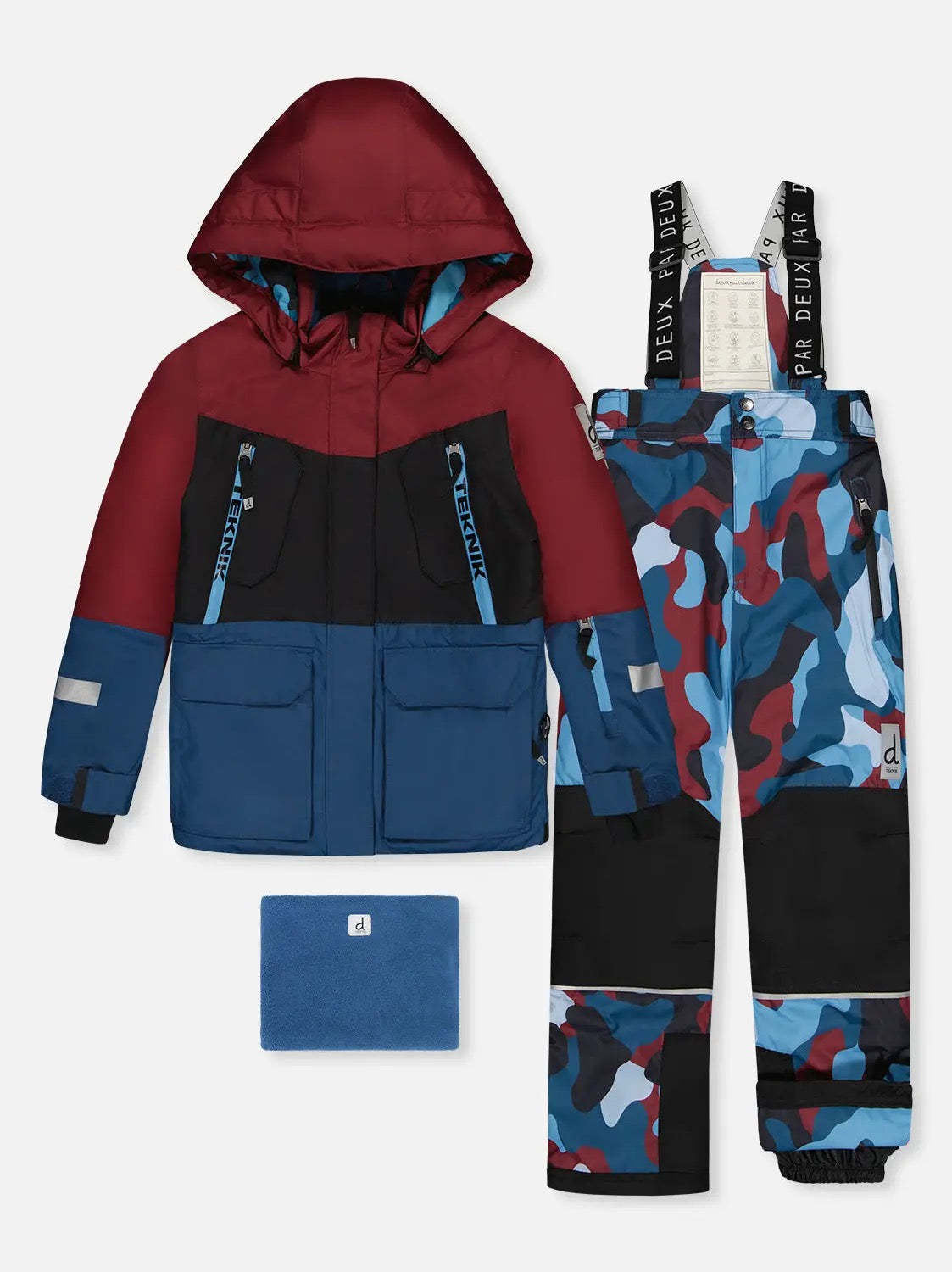 DEUX PAR DEUX Two Piece Teknik Snowsuit