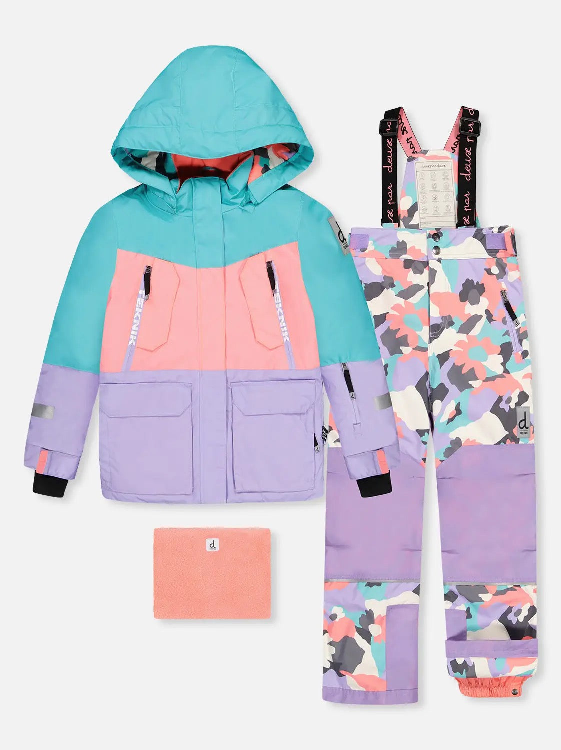 DEUX PAR DEUX Two Piece Teknik Snowsuit