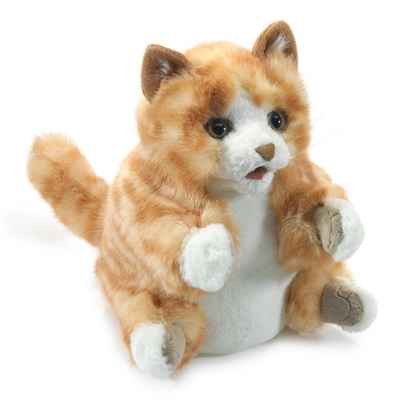Folkmanis Puppets - Orange Tabby Kitten