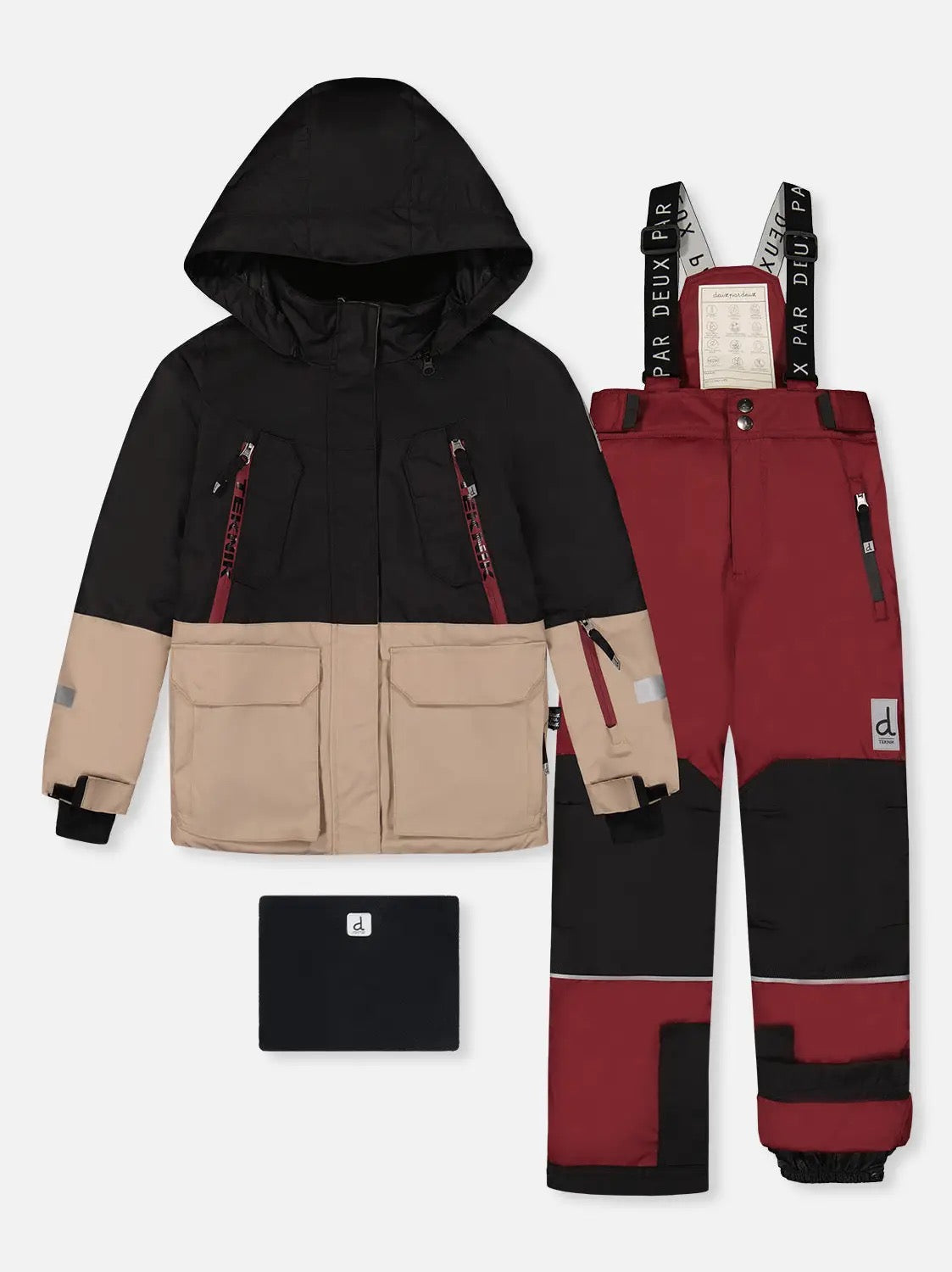 DEUX PAR DEUX Two Piece Teknik Snowsuit