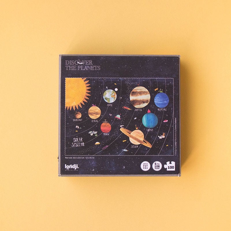 LONDJI Pocket Puzzle - Planets 100pc