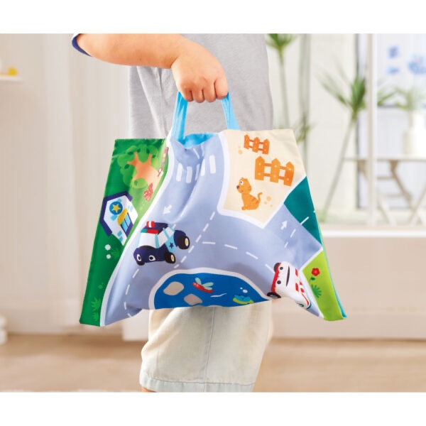 Hape® PULL-BACK PLUSH CAR SET