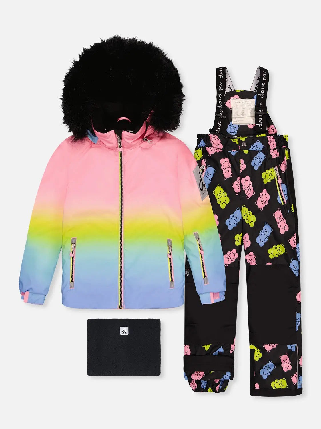 DEUX PAR DEUX Two Piece Play Snowsuit