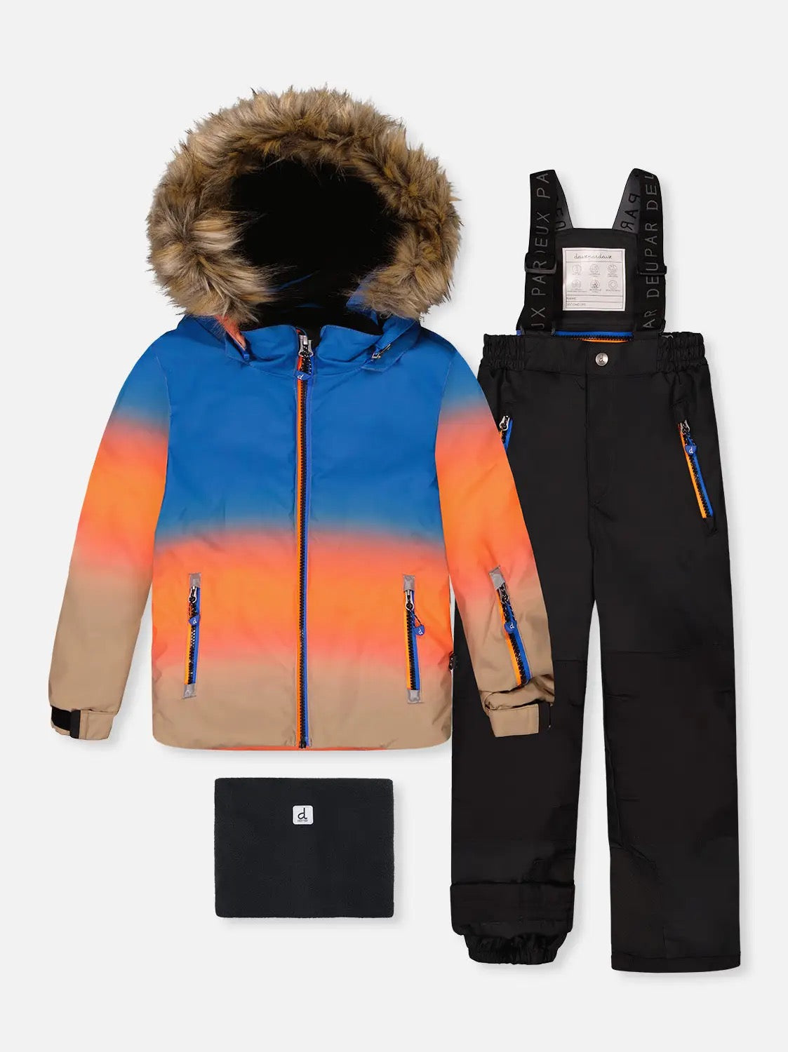DEUX PAR DEUX Two Piece Play Snowsuit