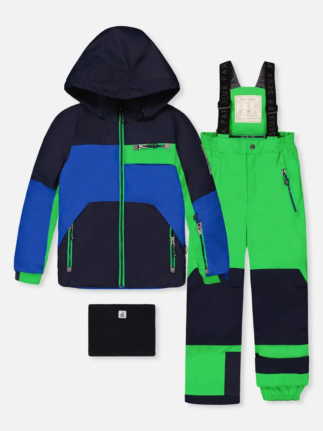 DEUX PAR DEUX Two Piece Play Snowsuit