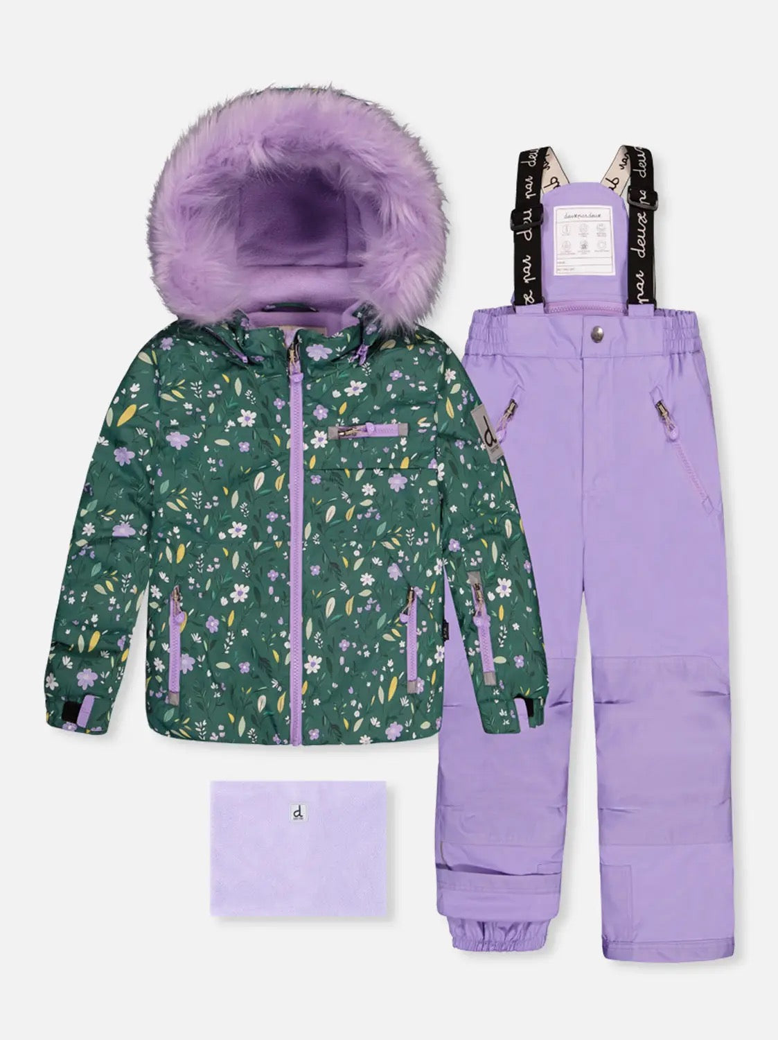 DEUX PAR DEUX Two Piece Play Snowsuit
