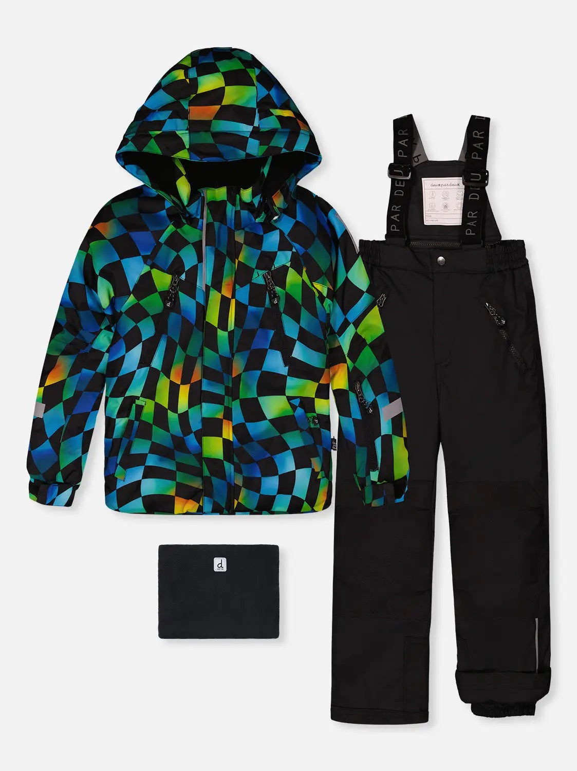 DEUX PAR DEUX Two Piece Play Snowsuit