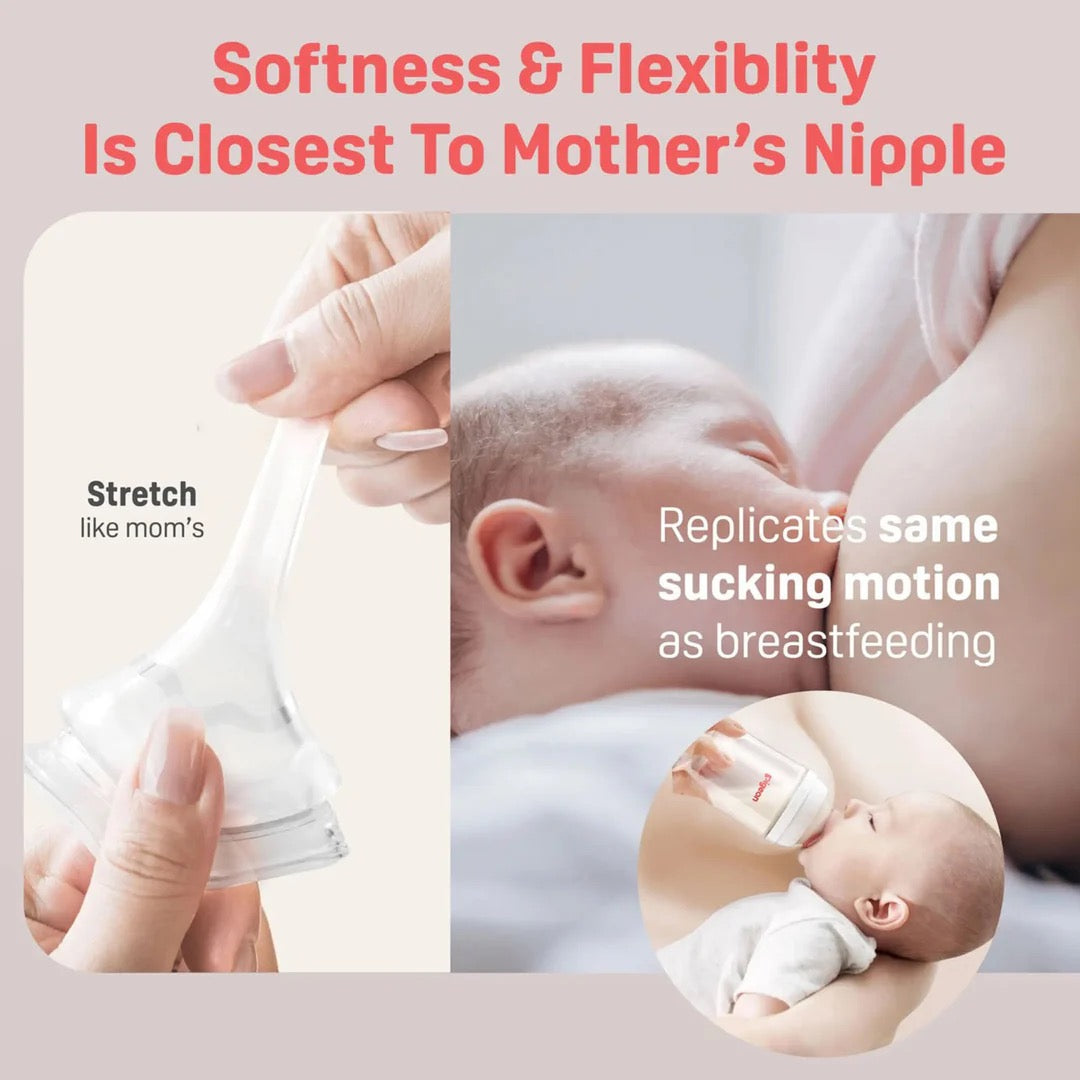 Pigeon PPSU Bottle 5oz (1-Pack) with SS Nipple 0M+
