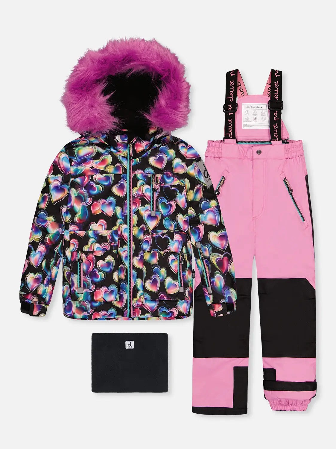 DEUX PAR DEUX Two Piece Play Snowsuit