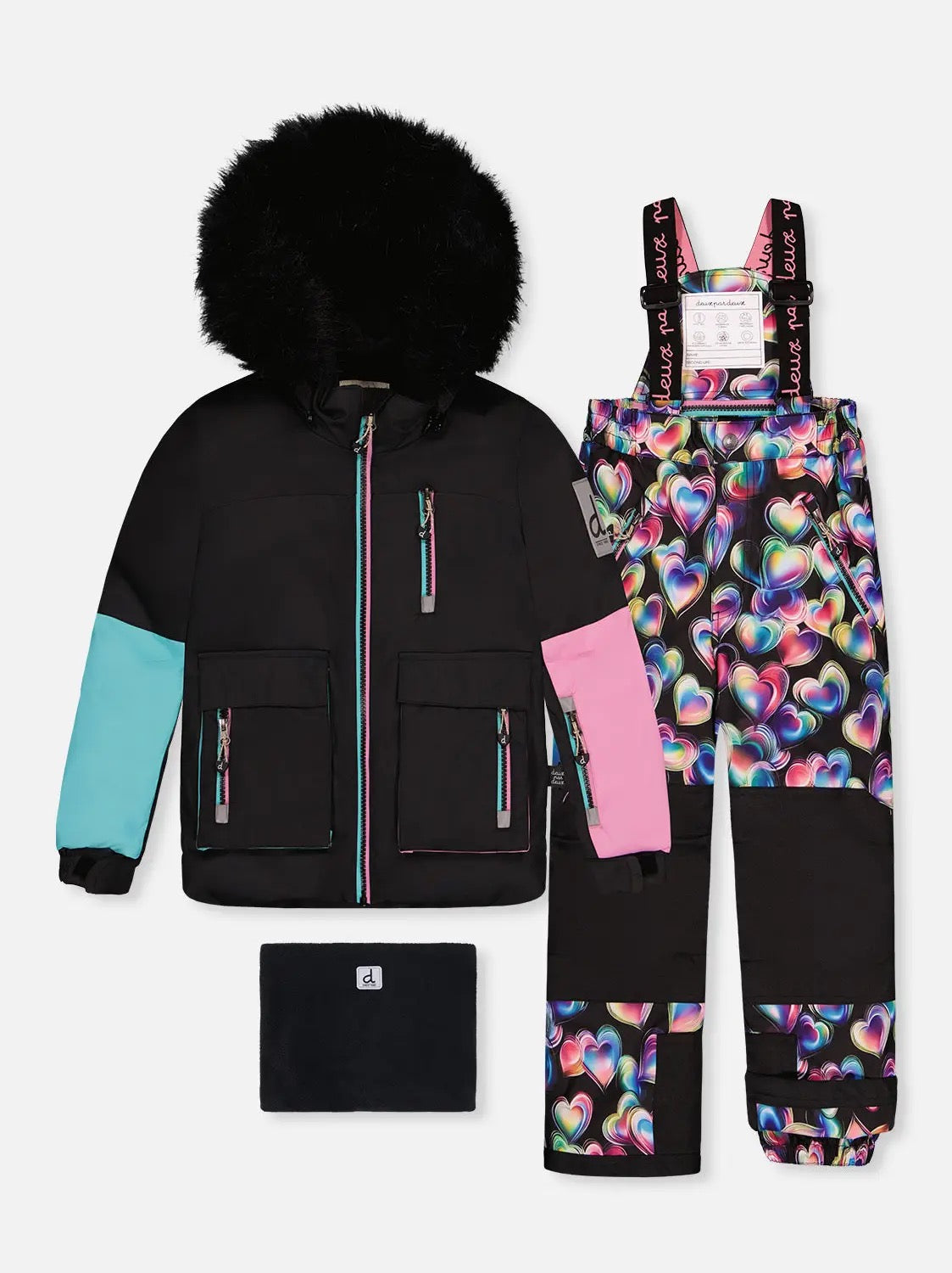 DEUX PAR DEUX Two Piece Play Snowsuit