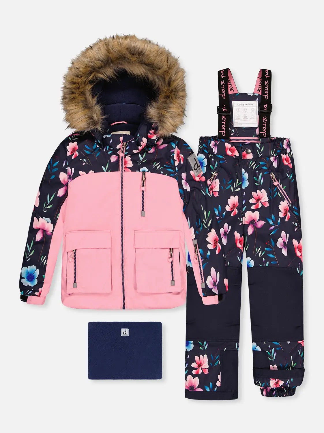 DEUX PAR DEUX Two Piece Play Snowsuit