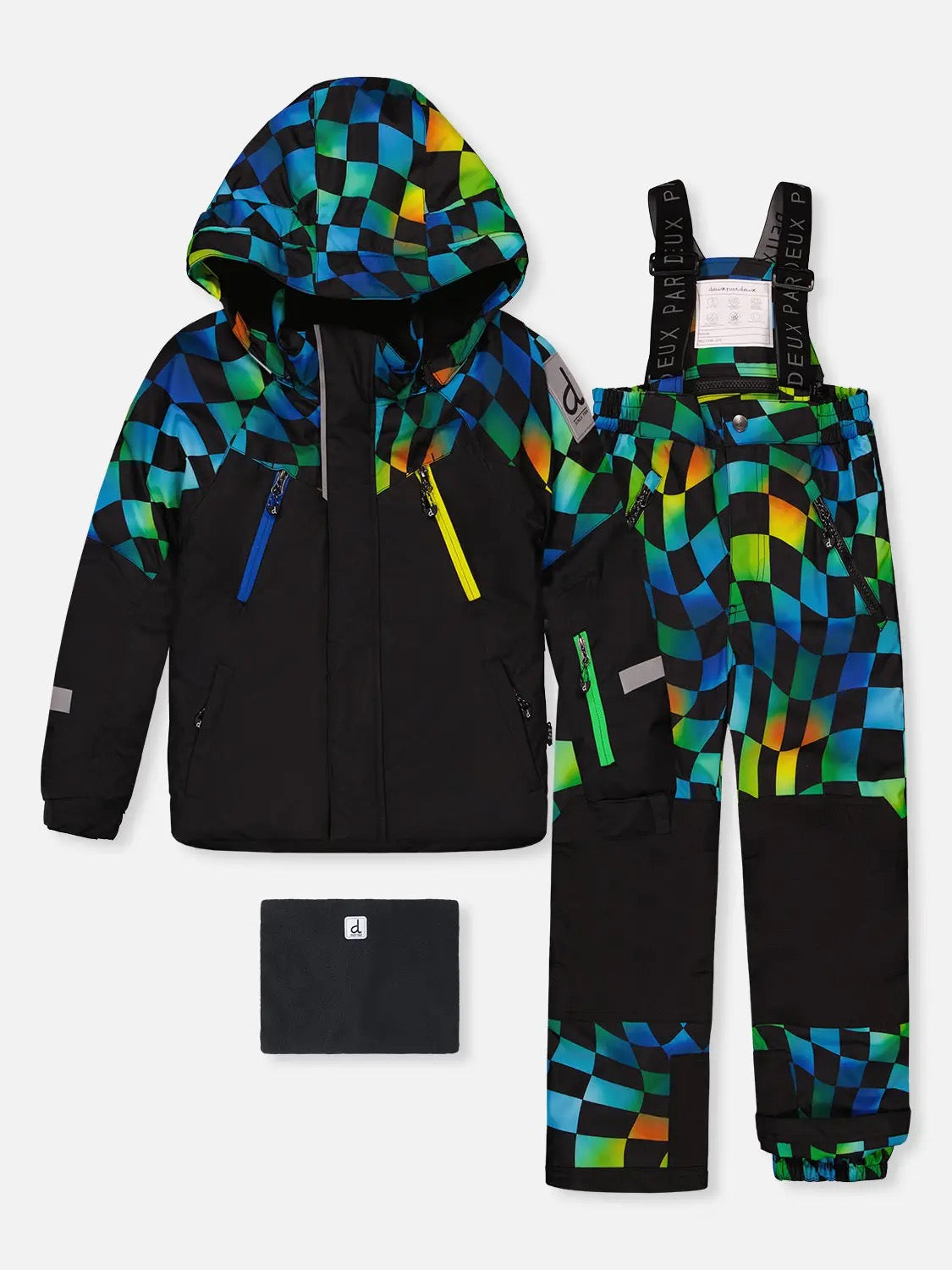 DEUX PAR DEUX Two Piece Play Snowsuit