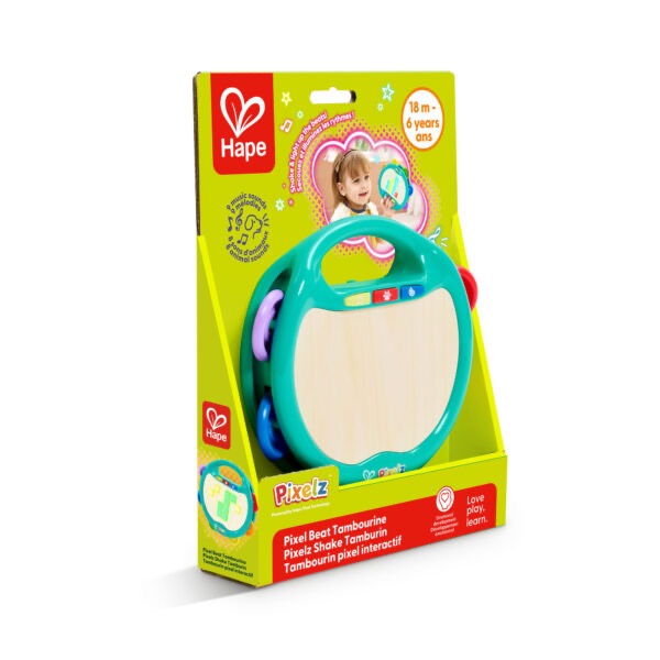 Hape® SHAKE & TAP TAMBOURINE