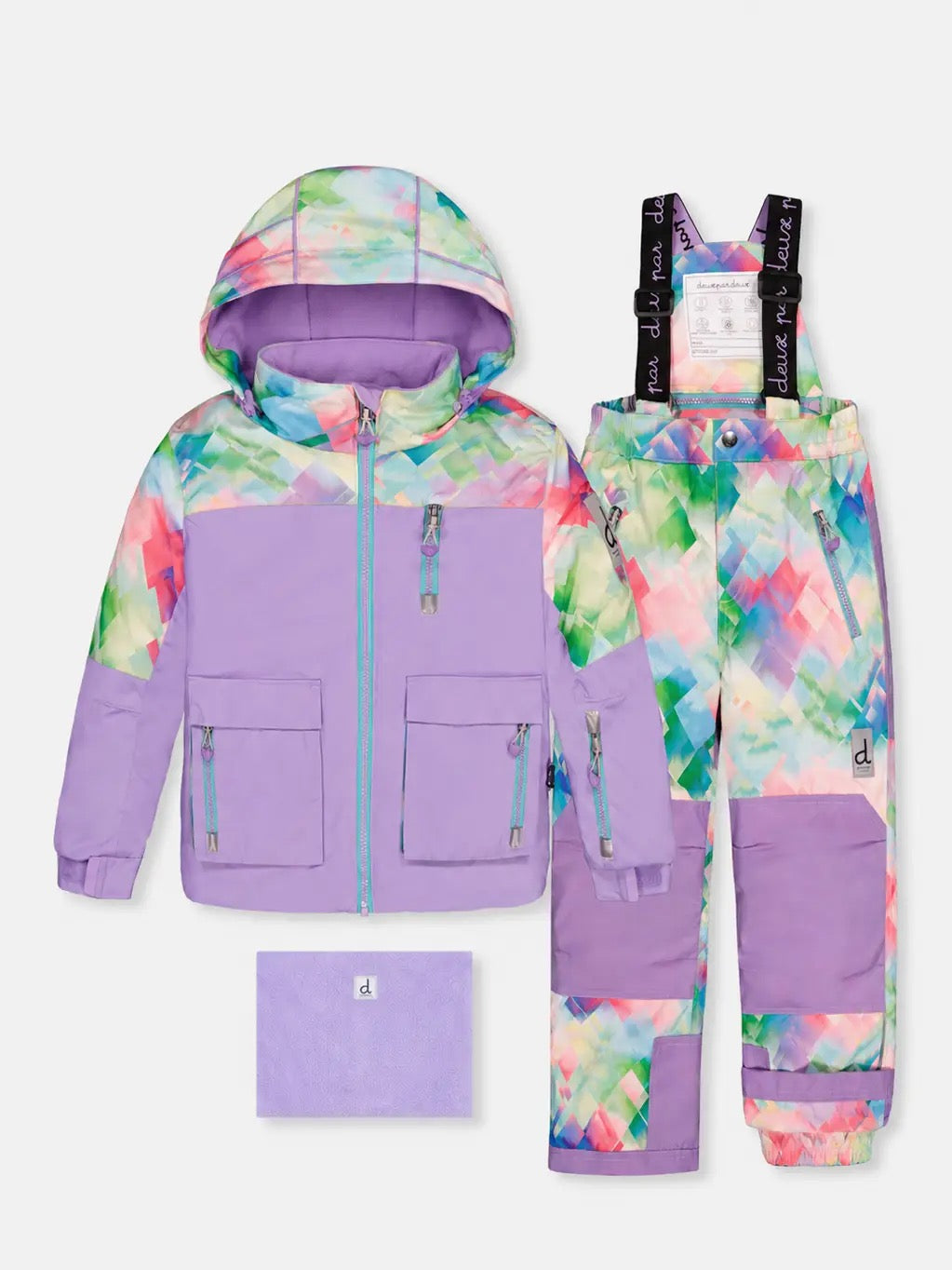 DEUX PAR DEUX Two Piece Play Snowsuit
