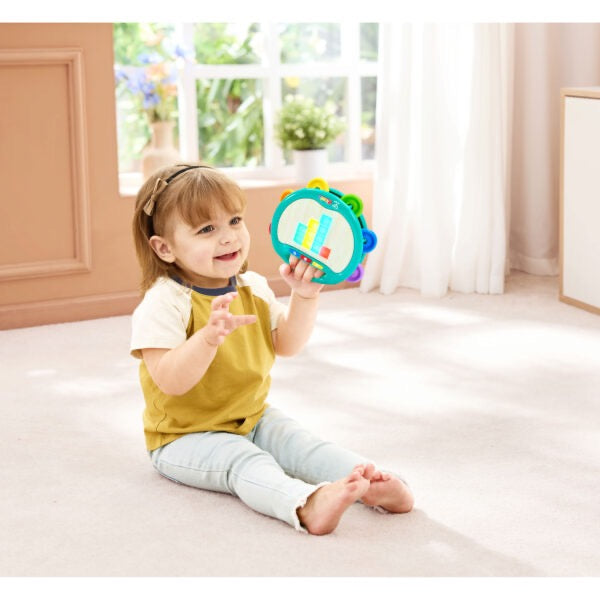 Hape® SHAKE & TAP TAMBOURINE