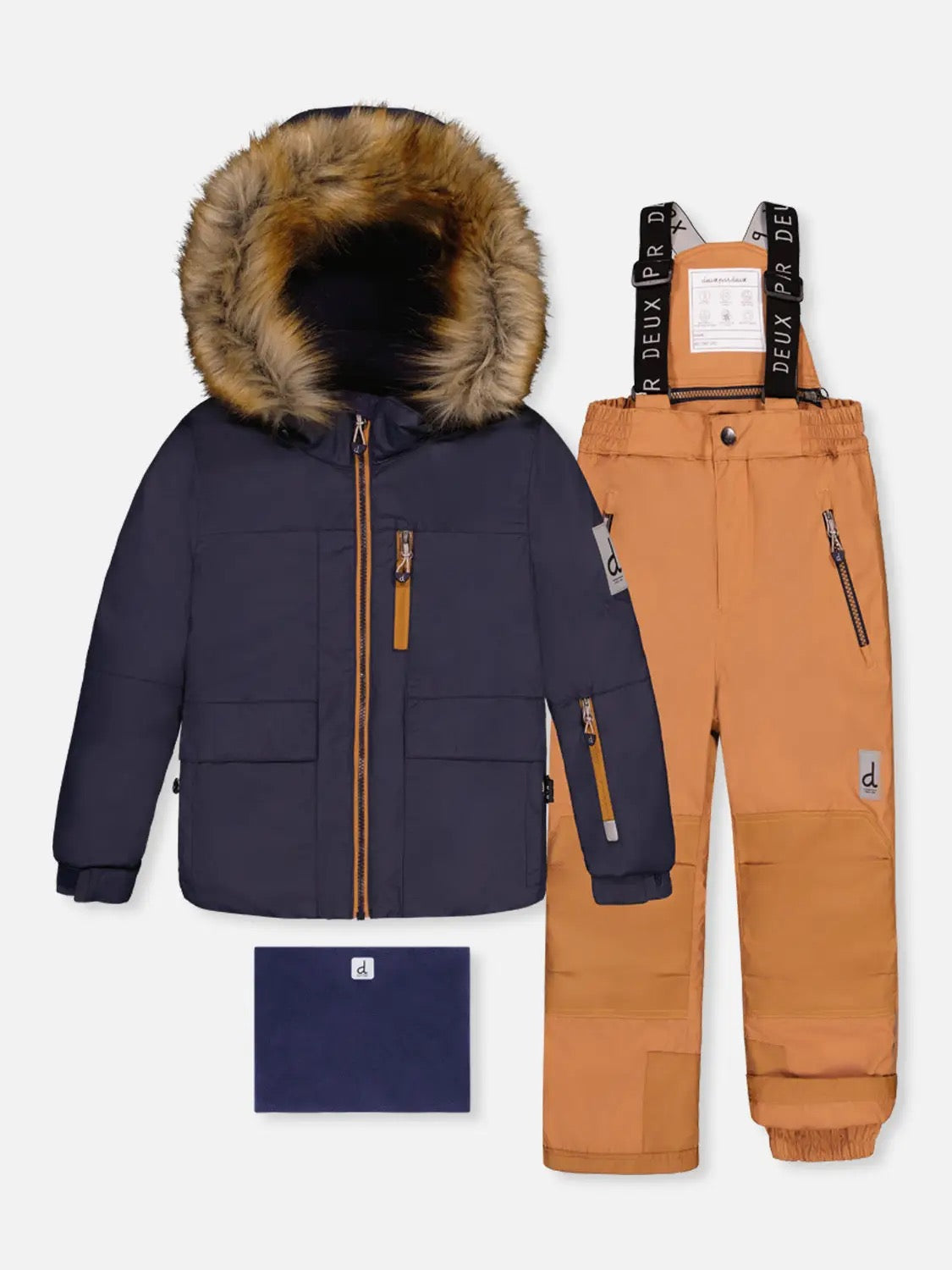DEUX PAR DEUX Two Piece Play Snowsuit