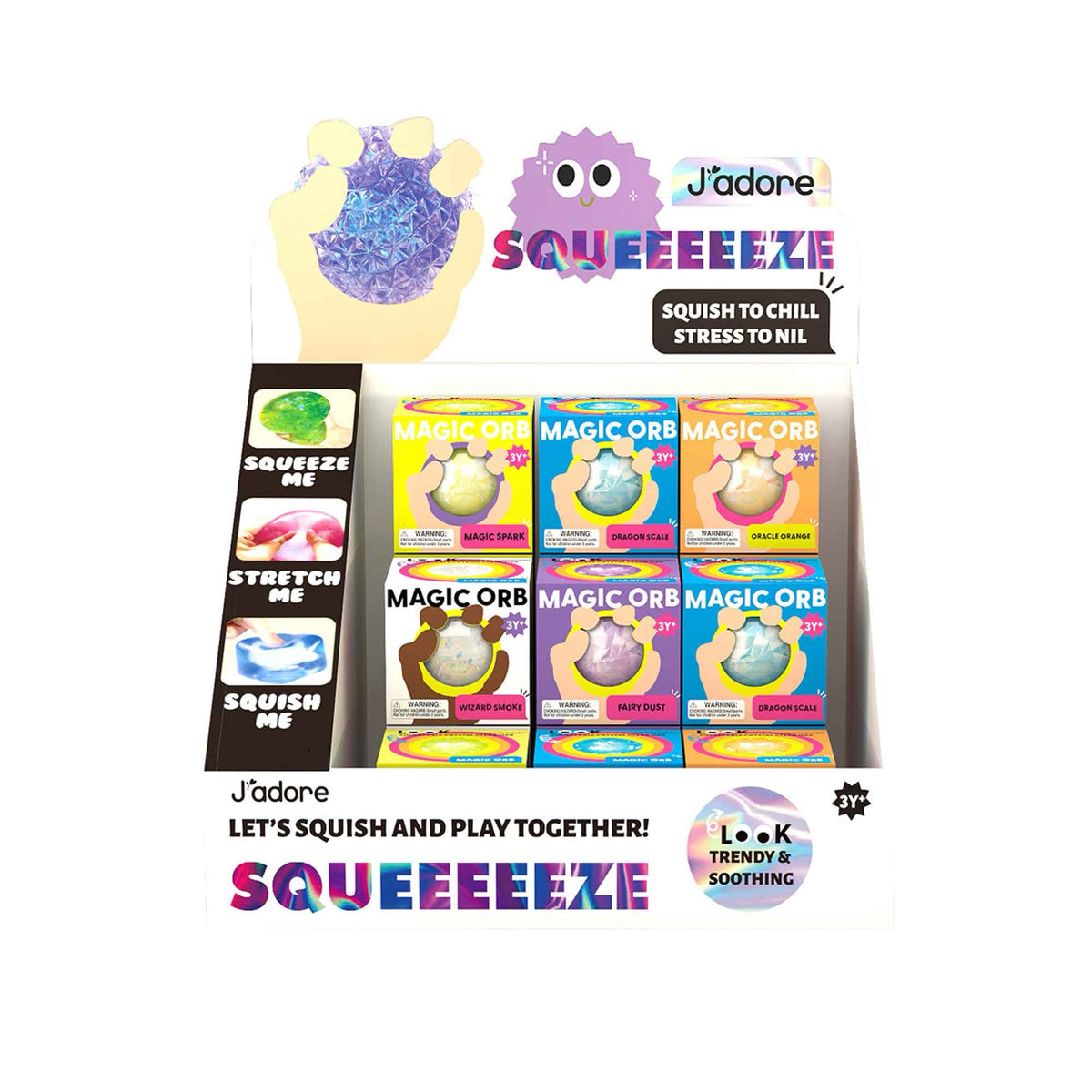 Jadore - MAGIC ORB SQUISH BALL