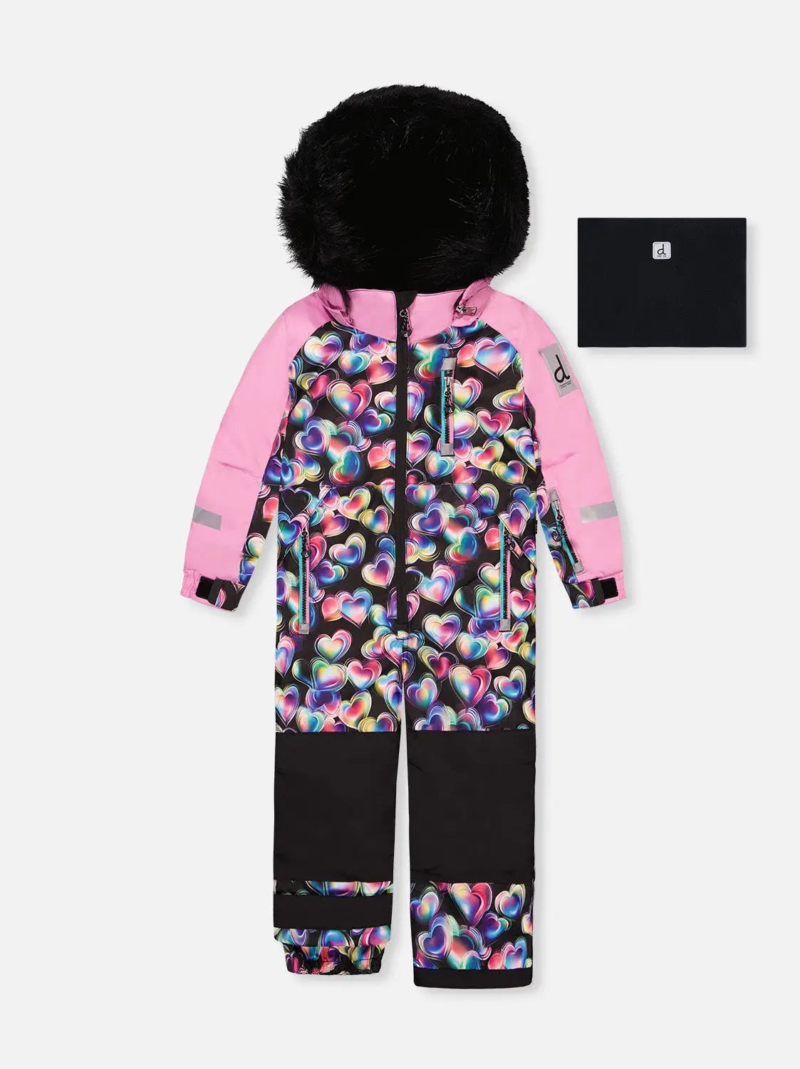 DEUX PAR DEUX Kids One Piece Play Snowsuit