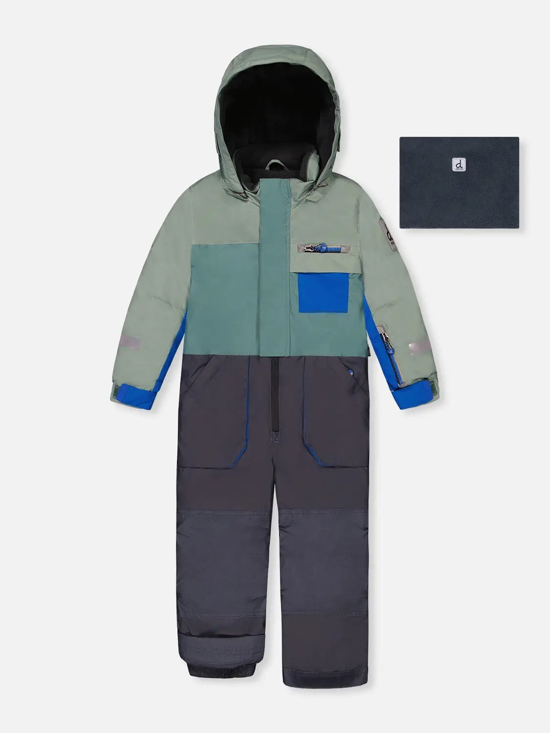 DEUX PAR DEUX Kids One Piece Play Snowsuit
