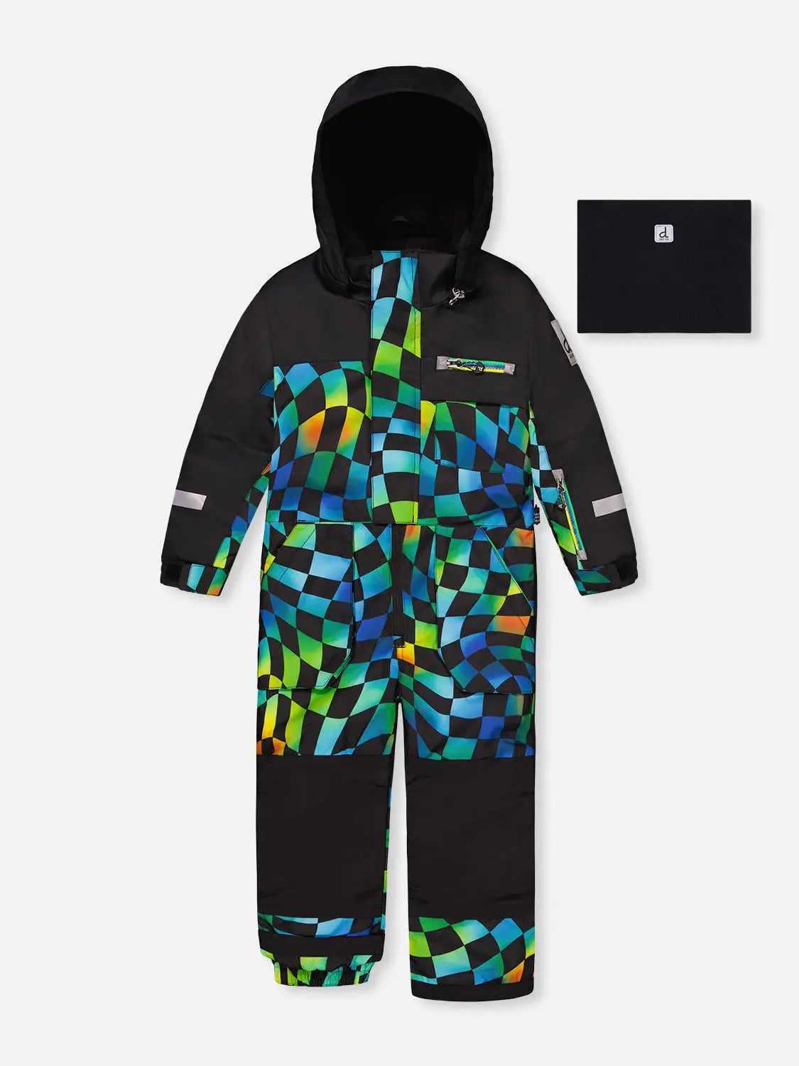 DEUX PAR DEUX Kids One Piece Play Snowsuit