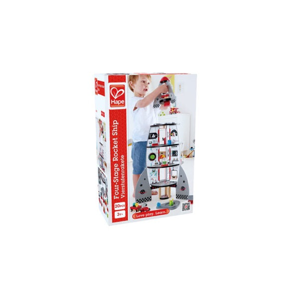 Hape® FOUR-STAGE ROCKET SHIP