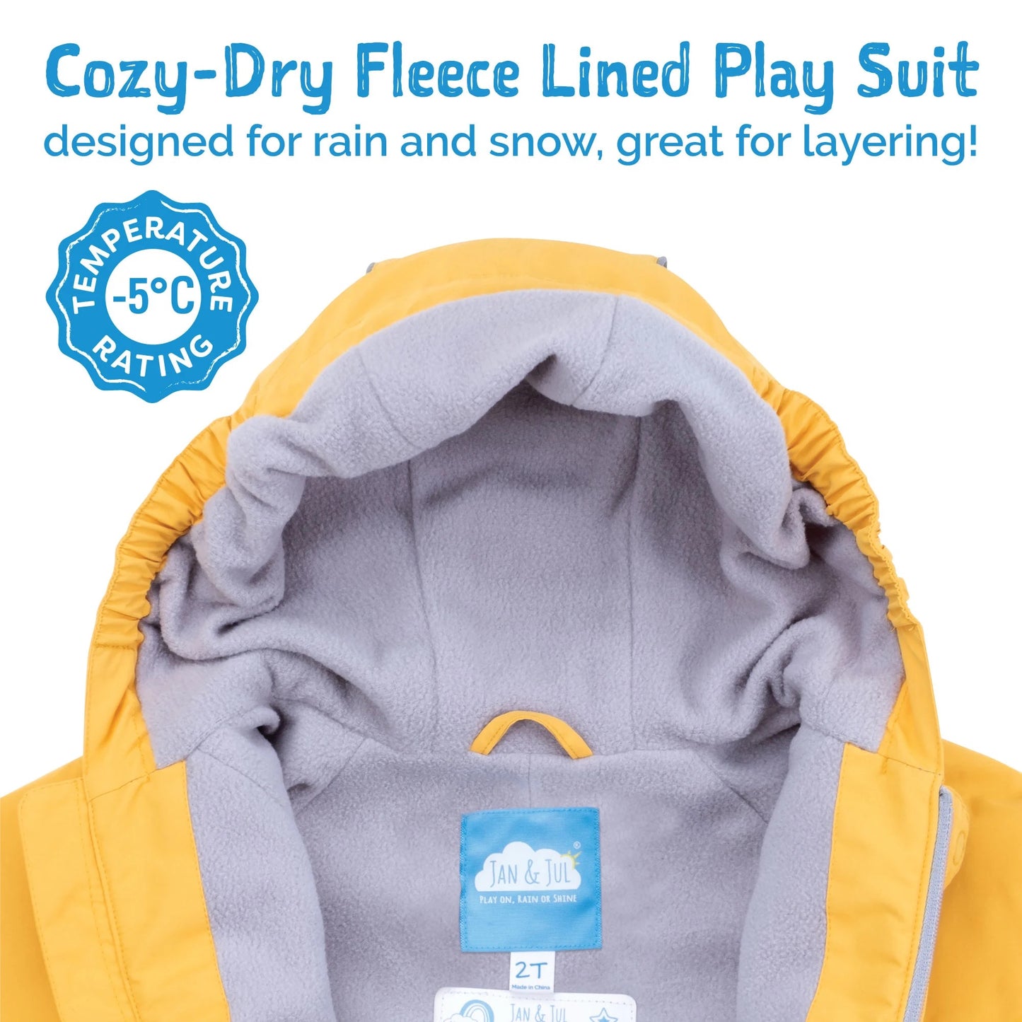 Jan and Jul | Cozy-Dry Waterproof Play Suit