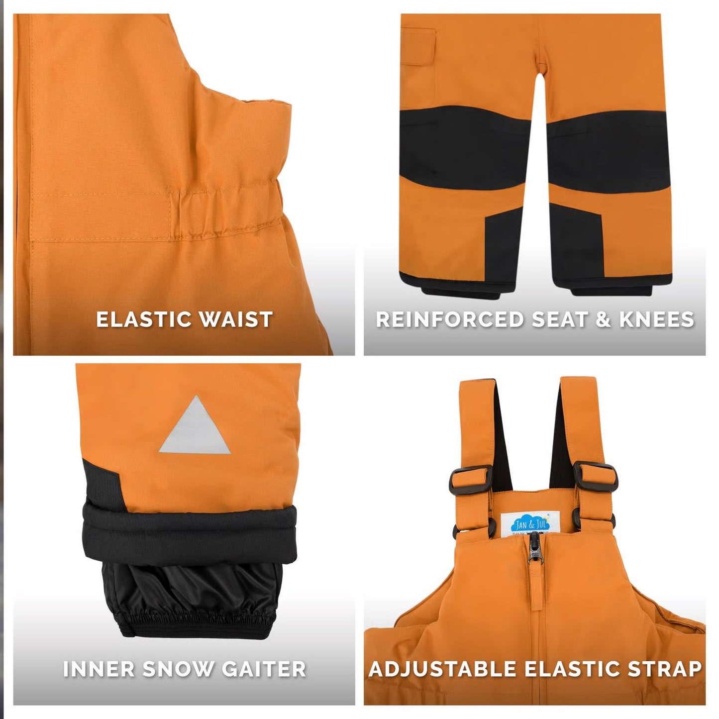 Jan and Jul  | Kids Snow Overalls