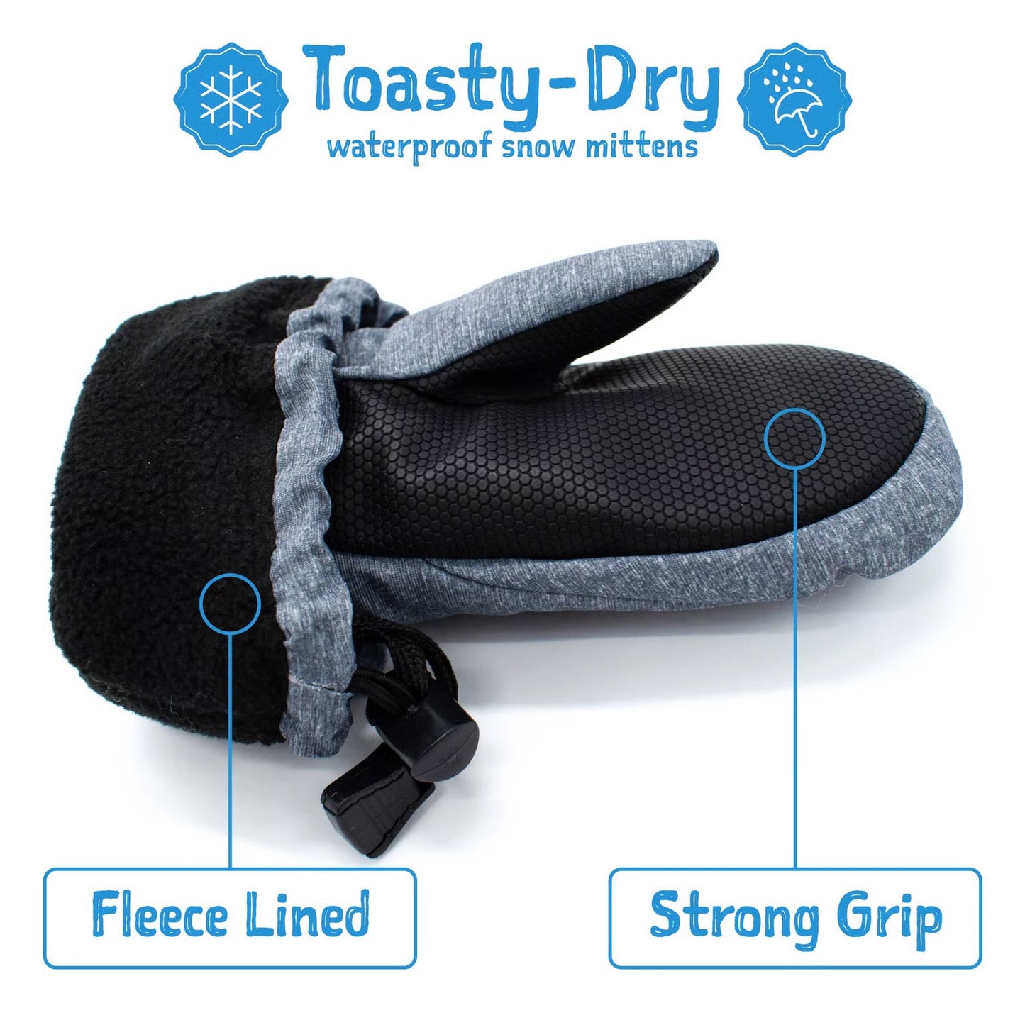 Jan and Jul Cozy-Dry Waterproof Snow Mitten