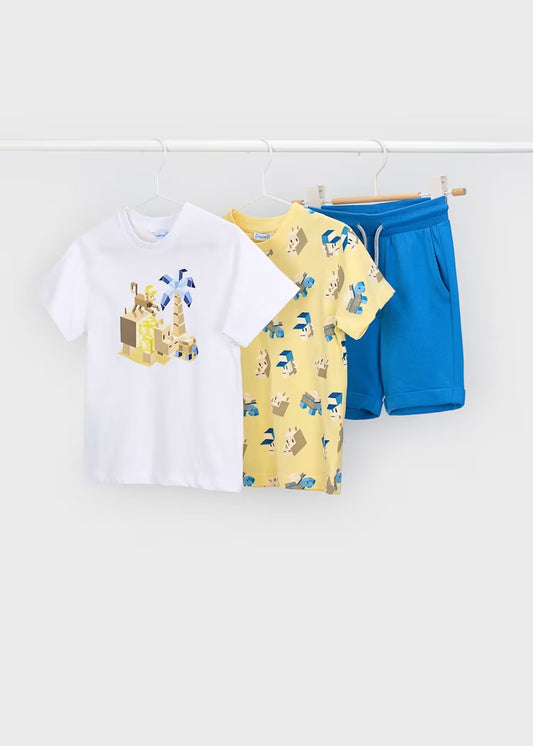 Mayoral Boy 3-Piece Printed Set