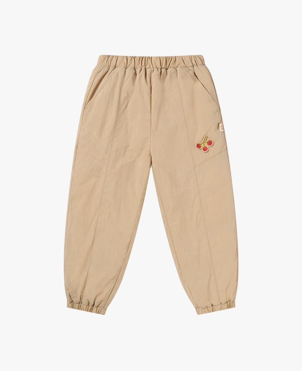 Petite Revery Recycled Nylon Pants - Toast