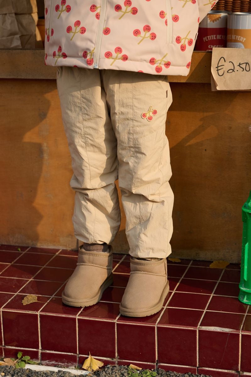 Petite Revery Recycled Nylon Pants - Toast