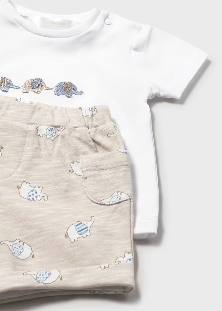 Mayoral Newborn Boy 2-Piece Set
