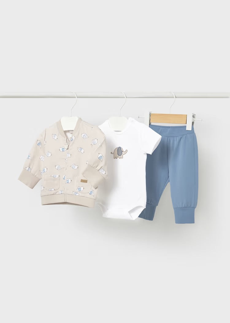 Mayoral Newborn Boy 3-Piece Tracksuit
