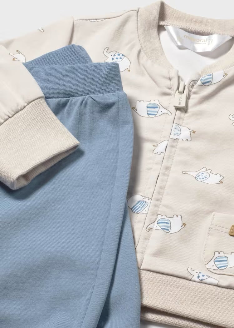 Mayoral Newborn Boy 3-Piece Tracksuit