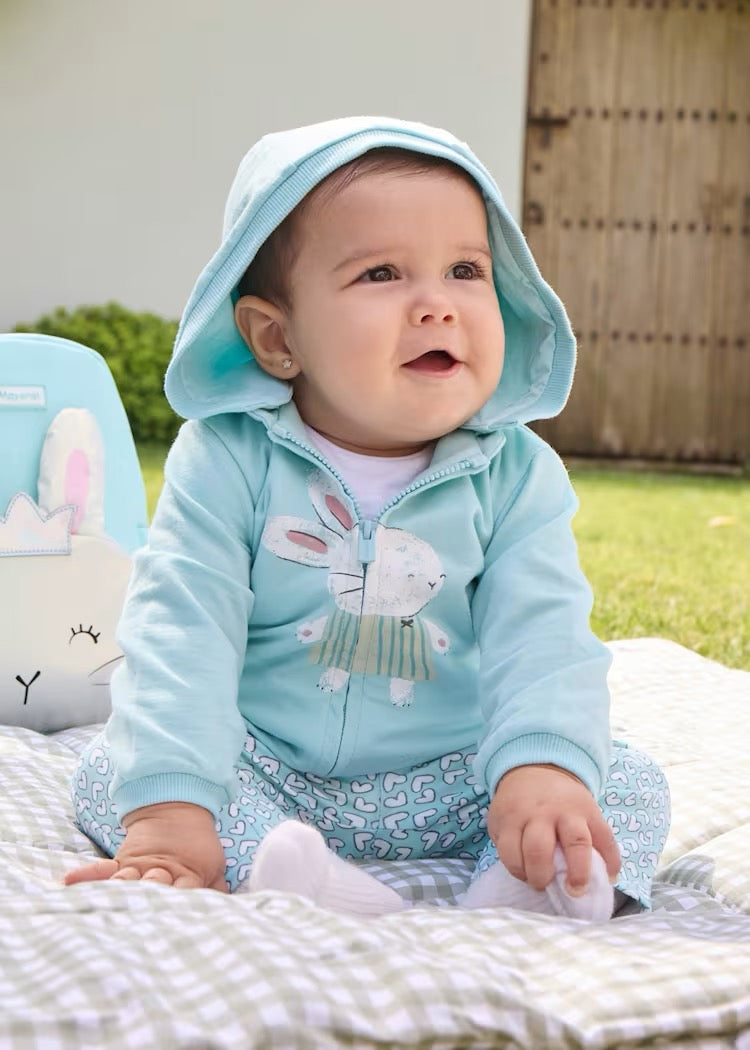 Mayoral Newborn Girl 3-Piece Tracksuit