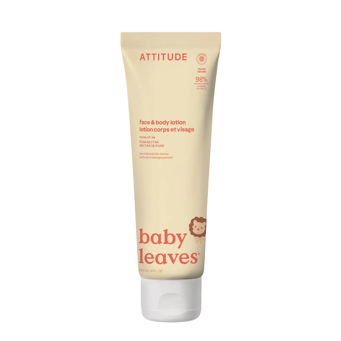 ATTITUDE Baby Body Lotion : baby leaves™  - Pear Nectar