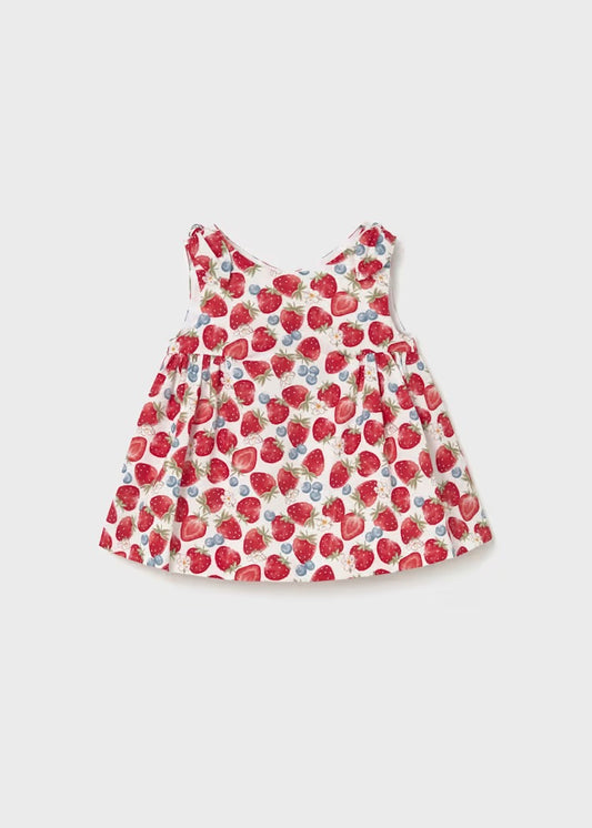 Mayoral Newborn Girl Printed Dress