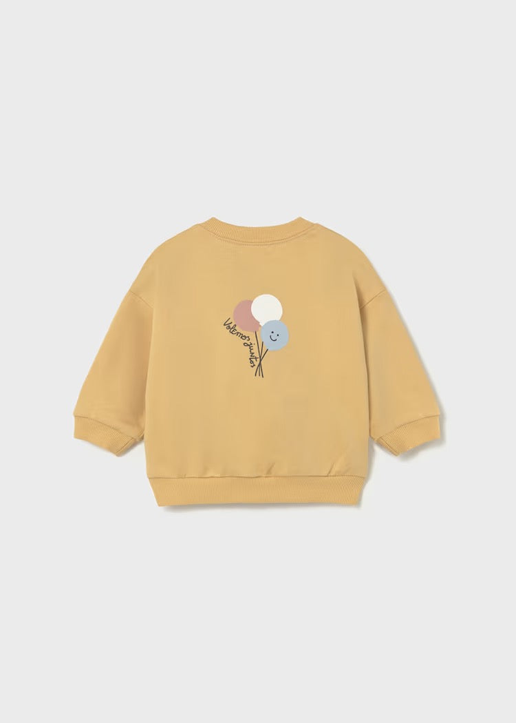 Mayoral Newborn Graphic Sweatshirt