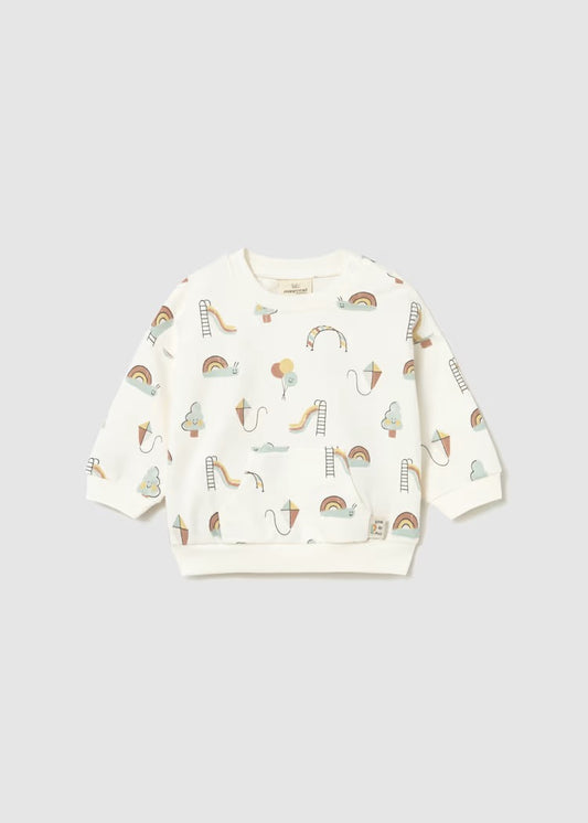 Mayoral Newborn Graphic Sweatshirt