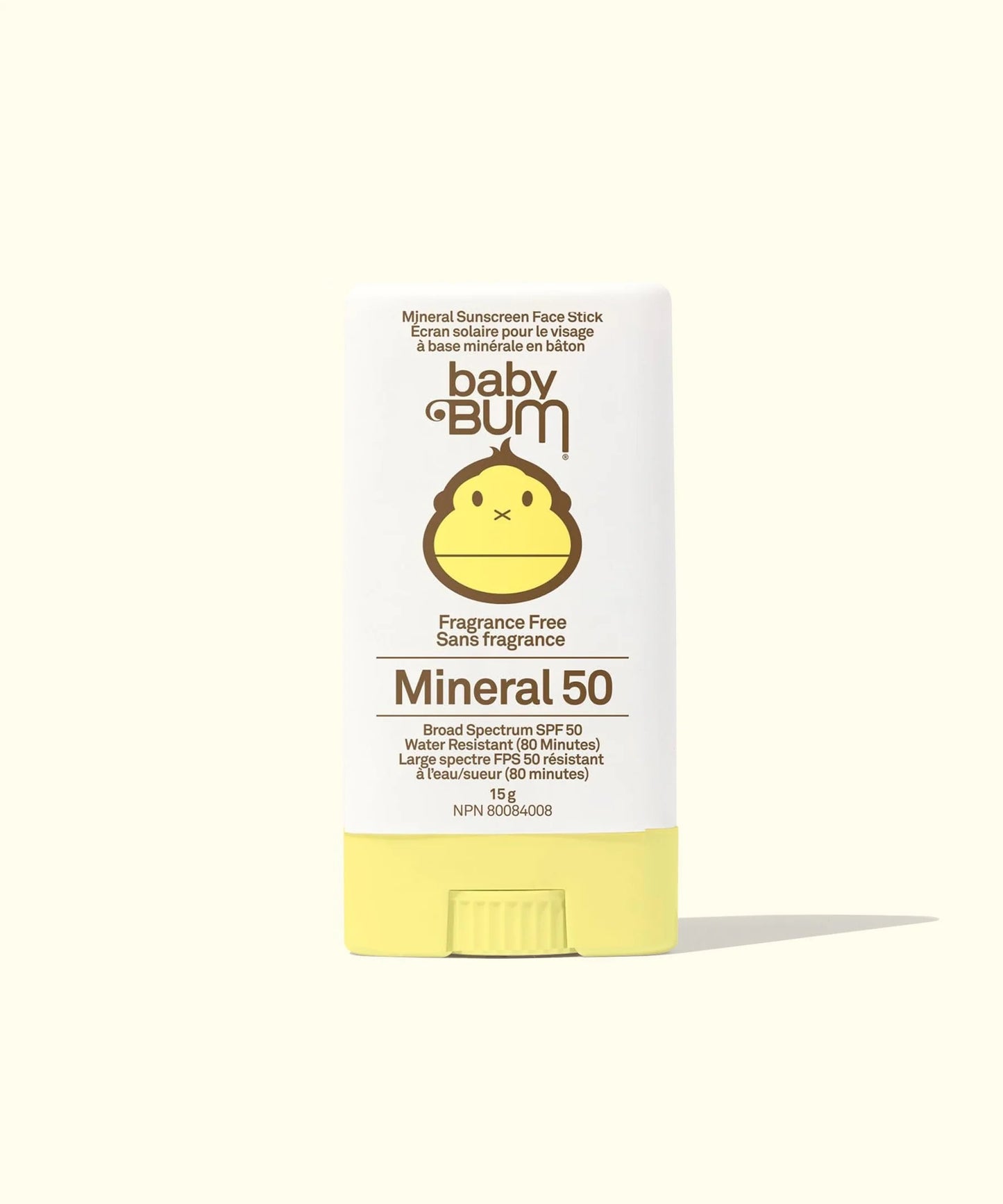 SUN BUM Baby Bum SPF 50 Sunscreen Face Stick