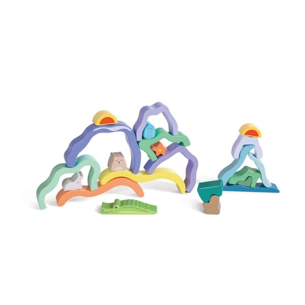 Hape® NATURE SCENE STACKING BLOCKS