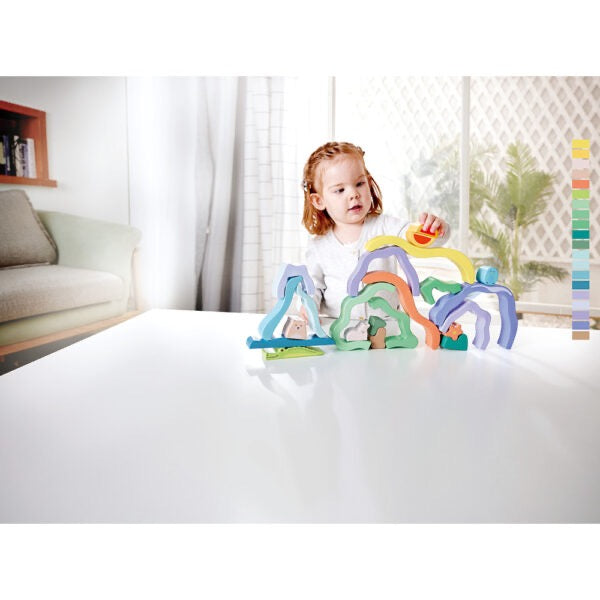 Hape® NATURE SCENE STACKING BLOCKS
