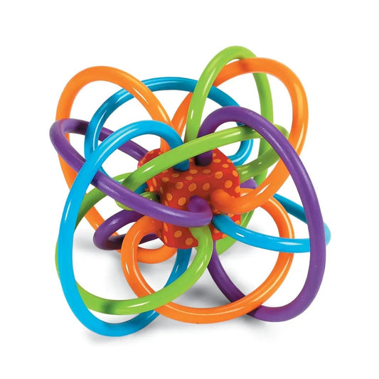 Manhattan Toy - Winkel Rattle+Sensory Teether Toy