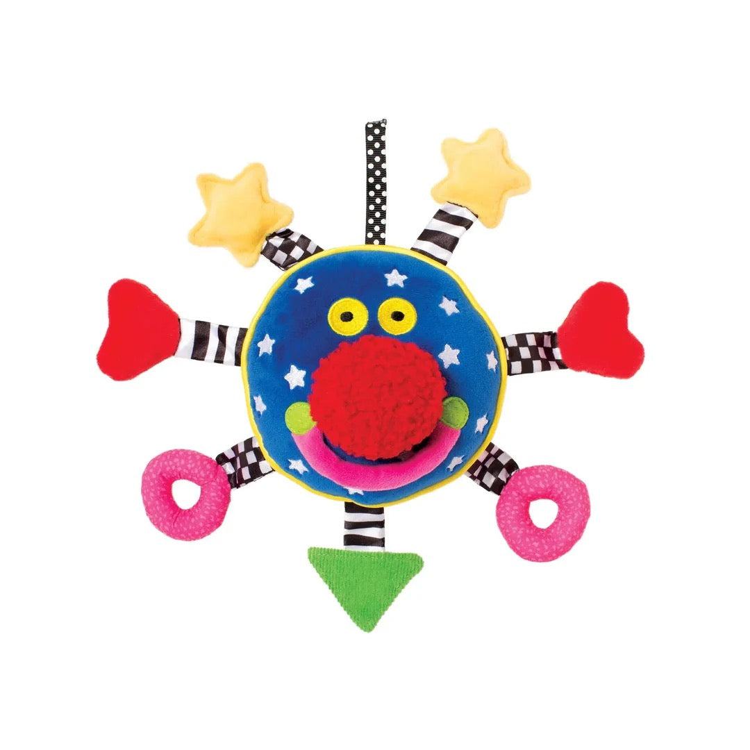 Manhattan Toy - Baby Whoozit 6" Stroller+Travel Activity Toy
