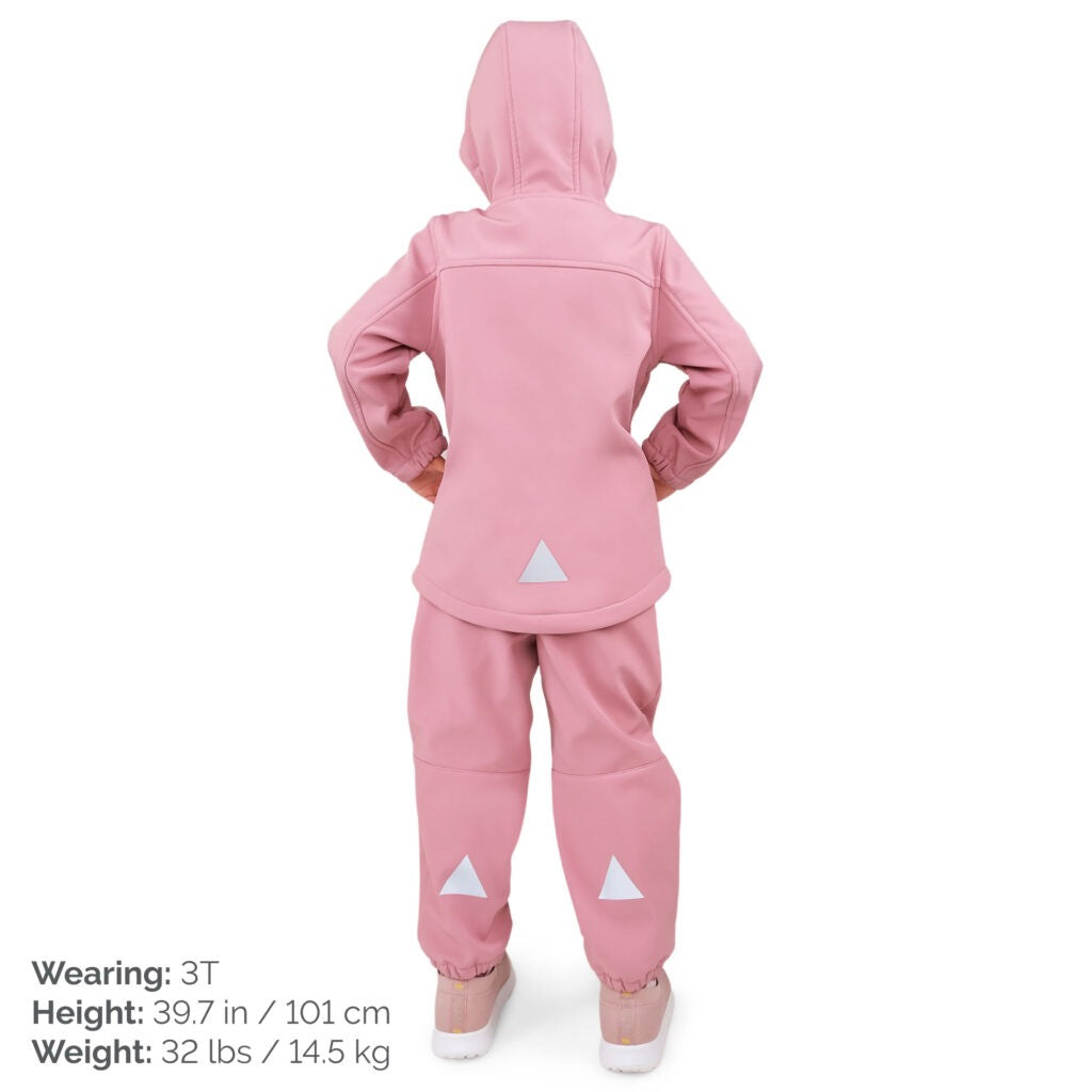 Jan and Jul | Kids Water-Resistant Softshell Jacket