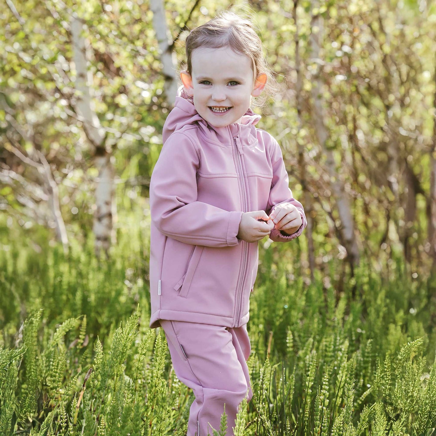Jan and Jul | Kids Water-Resistant Softshell Jacket