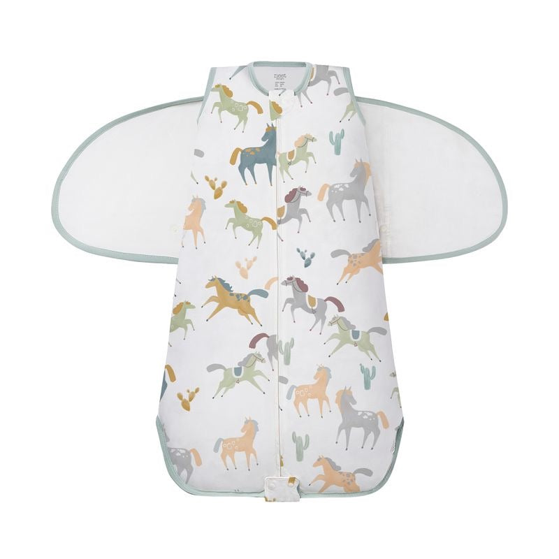 Nest Designs Swaddle Sleep Bag 0.5 TOG - Pony Express