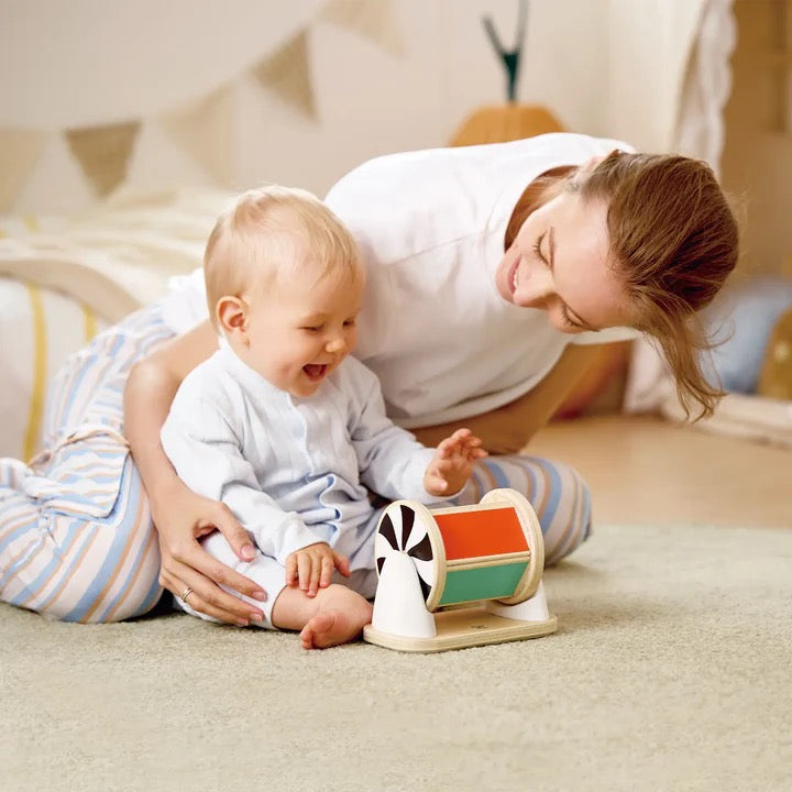 Hape SPINNING DRUM WITH MIRROR