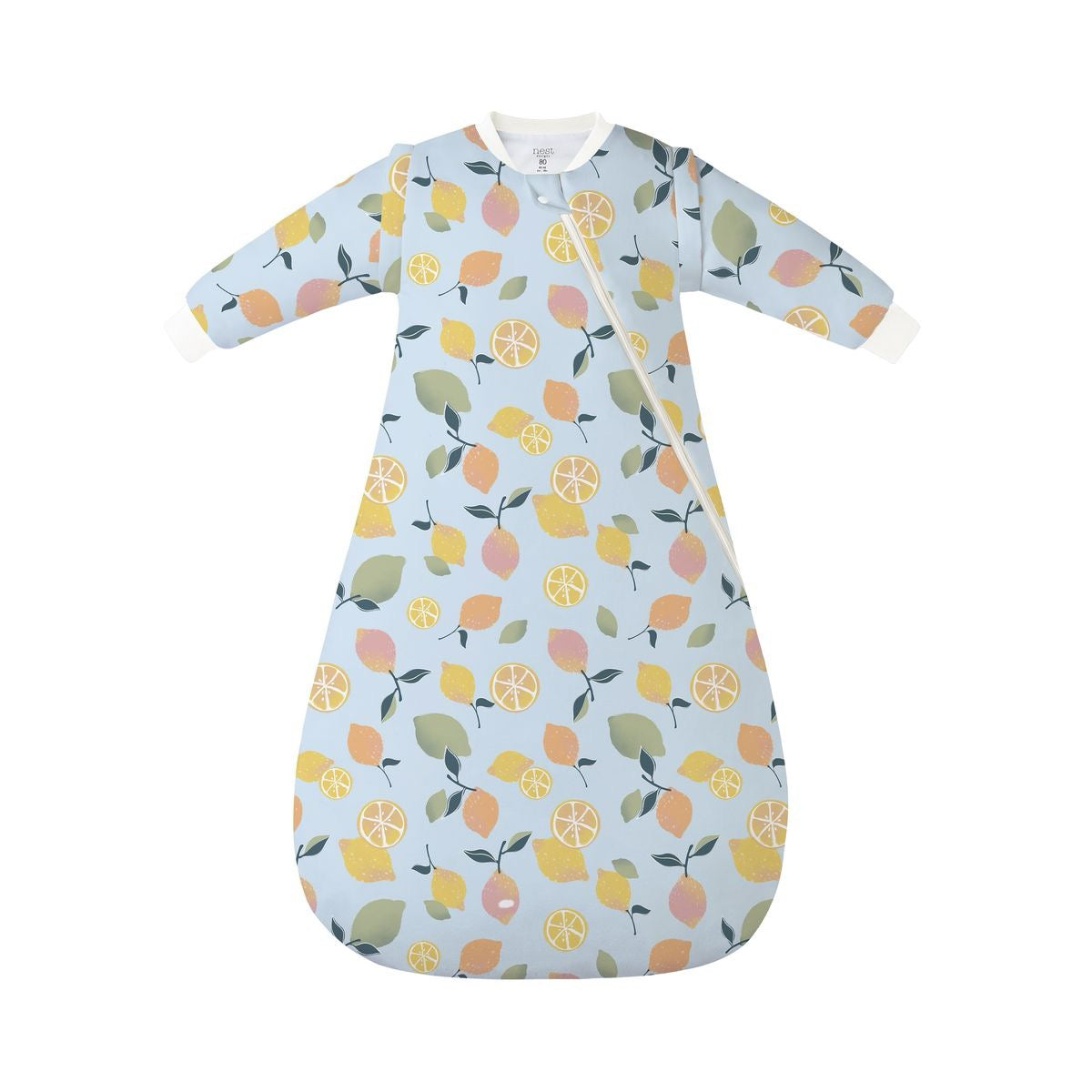 Nest Designs Removable Long Sleeve Sleep Bag 1.0 TOG (Organic Cotton)