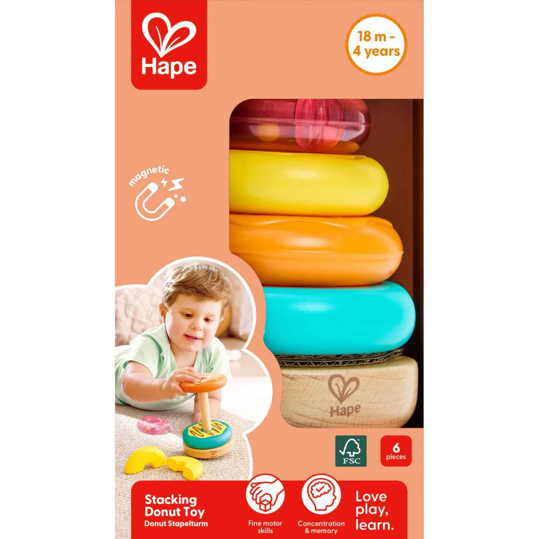 Hape STACKING DONUT TOY